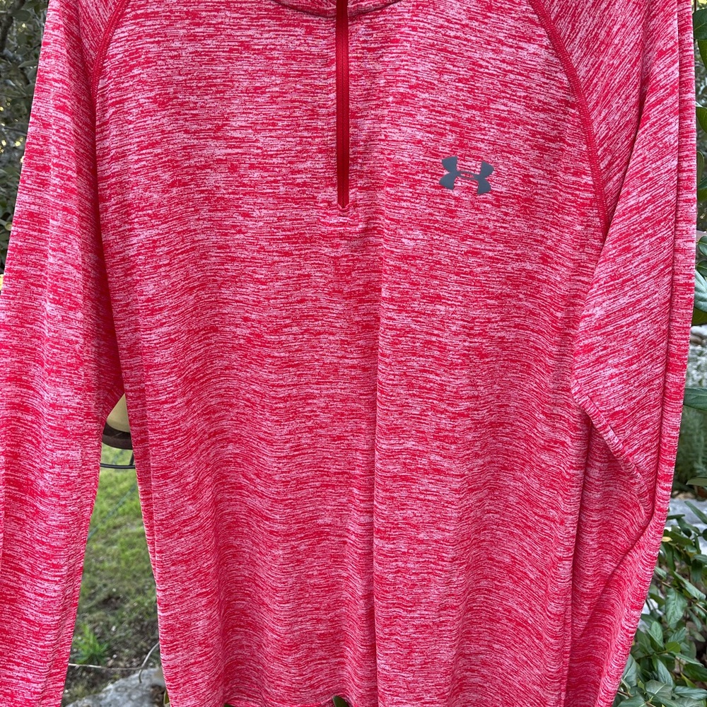 Under Armour Red Quarter Zip